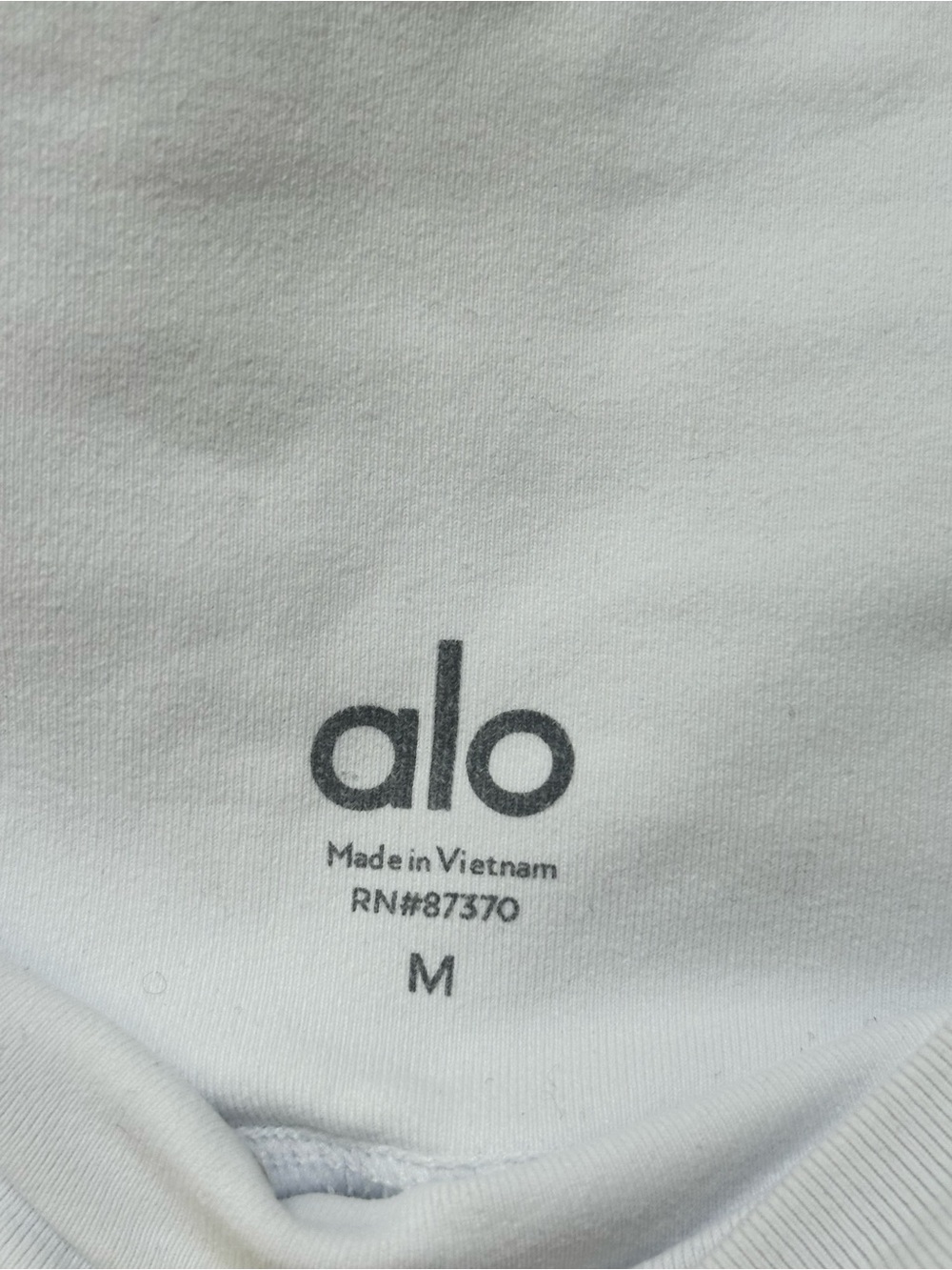 ALO White Flare Yoga Pants - Medium - Picture 4 of 4